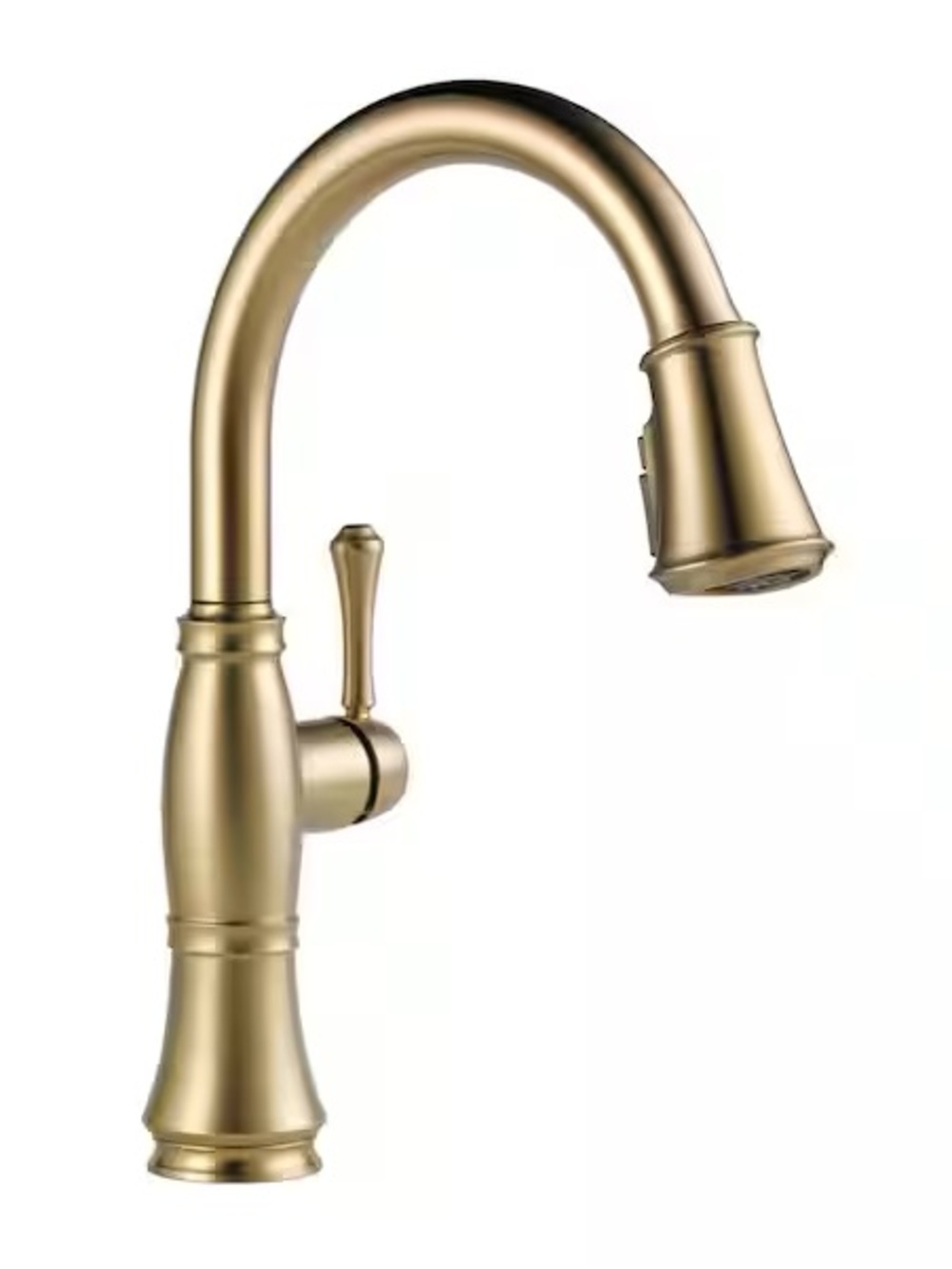 Delta Pull-Down Kitchen Faucet (Recertified) in Lumicoat® Champagne Bronze